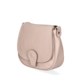 Bianca Borsa a tracolla da donna Vera pelle 10016 1020-S68 NUDO Gave Lux