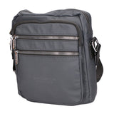 Borsa a tracolla uomo 100% pelle PU PCL3020-GREY Northampton Polo Club