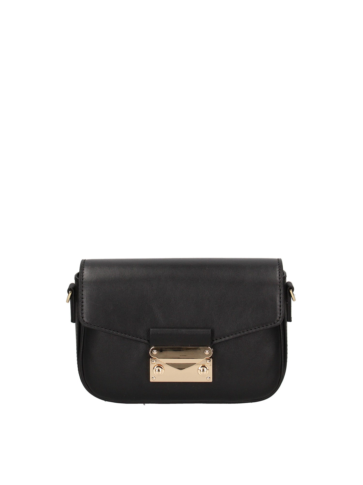 Borsa a tracolla da donna Vera pelle ROB8-NERO Roberta Rossi
