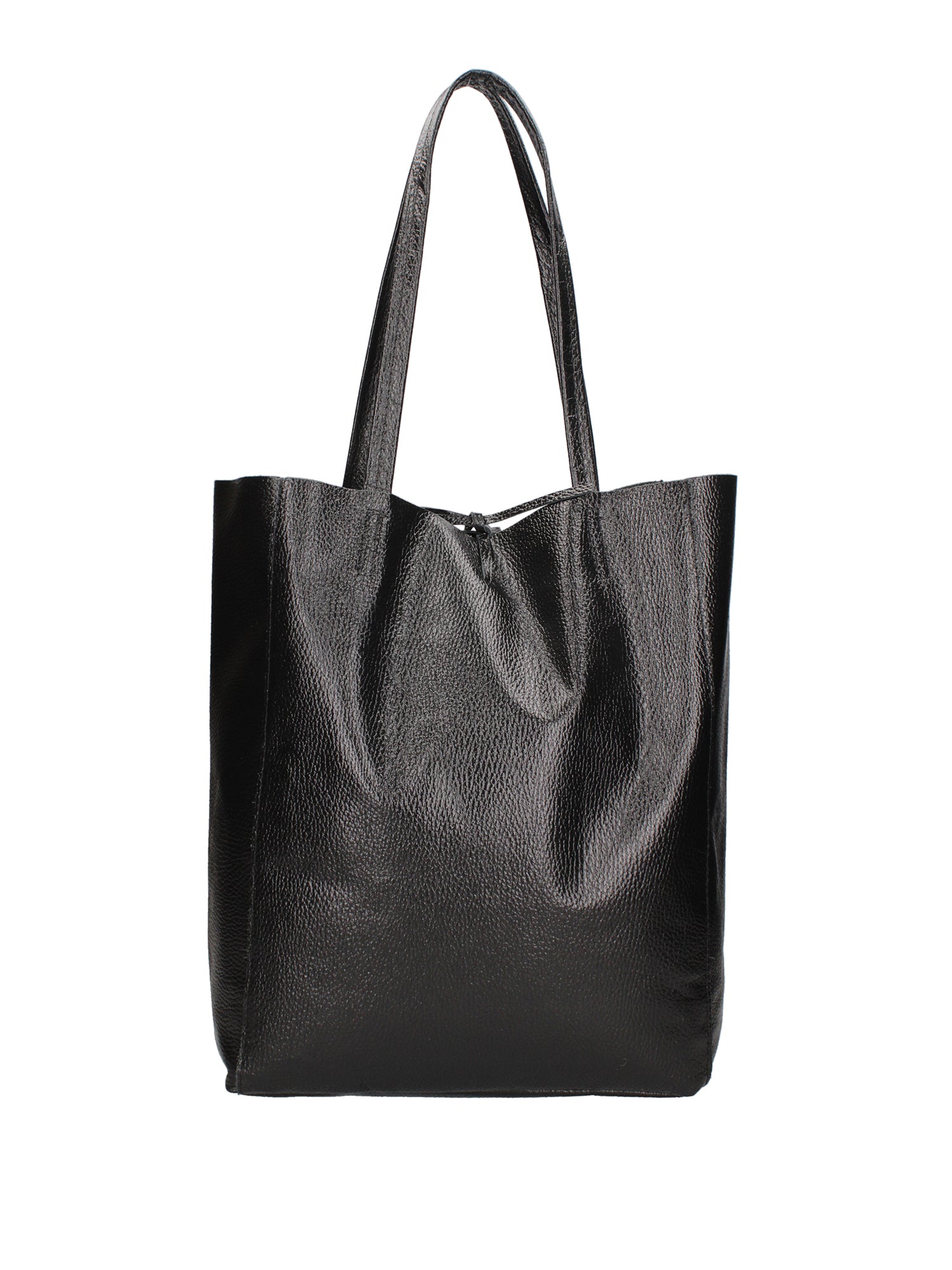 Iride Borsa a mano da donna 100% pelle 05921-DL28 NERO Gave Lux