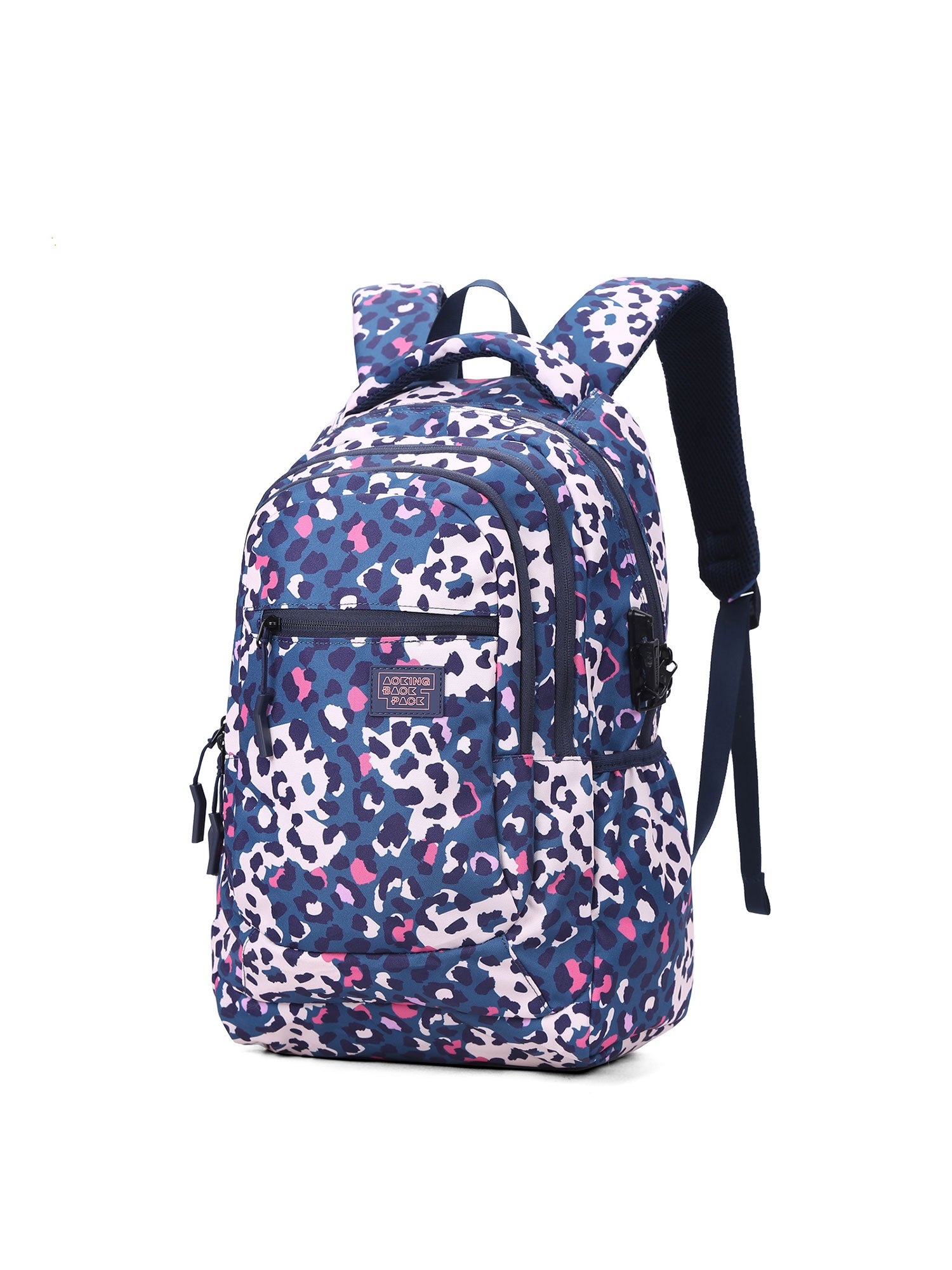 Zaino unisex Zephyr Casual BN3023-8-COLORFUL LEOPARD Aoking