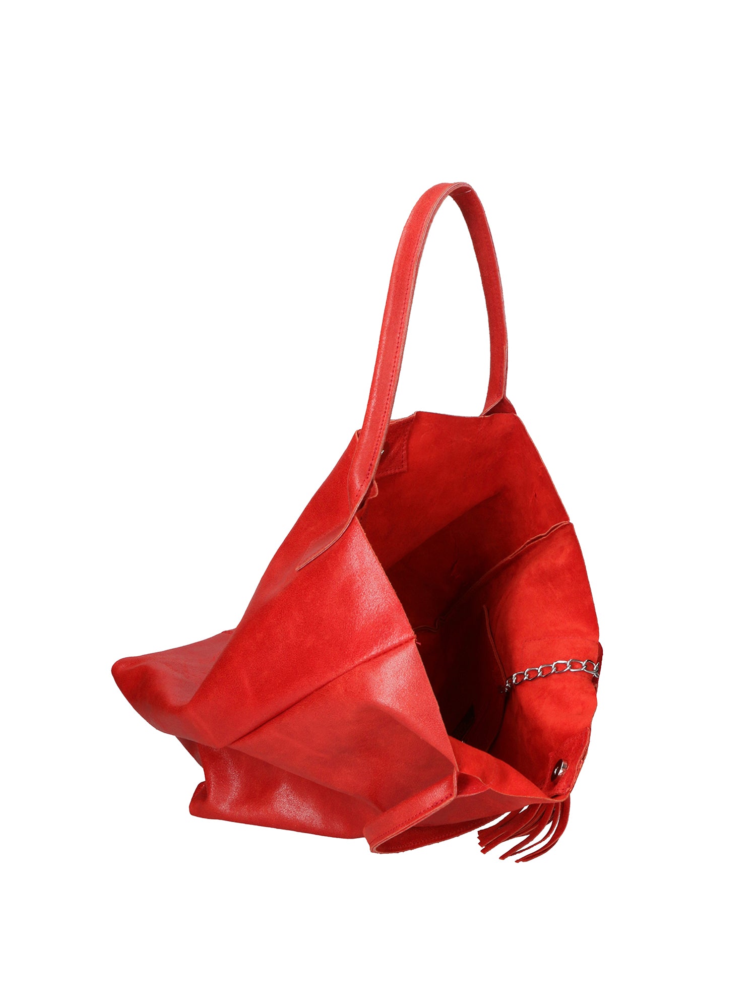 Althea Borsa a mano da donna Vera pelle 5190-023 ROSSO Gave Lux