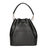Erina Borsa a mano da donna Vera pelle 8073-P218 NERO Gave Lux
