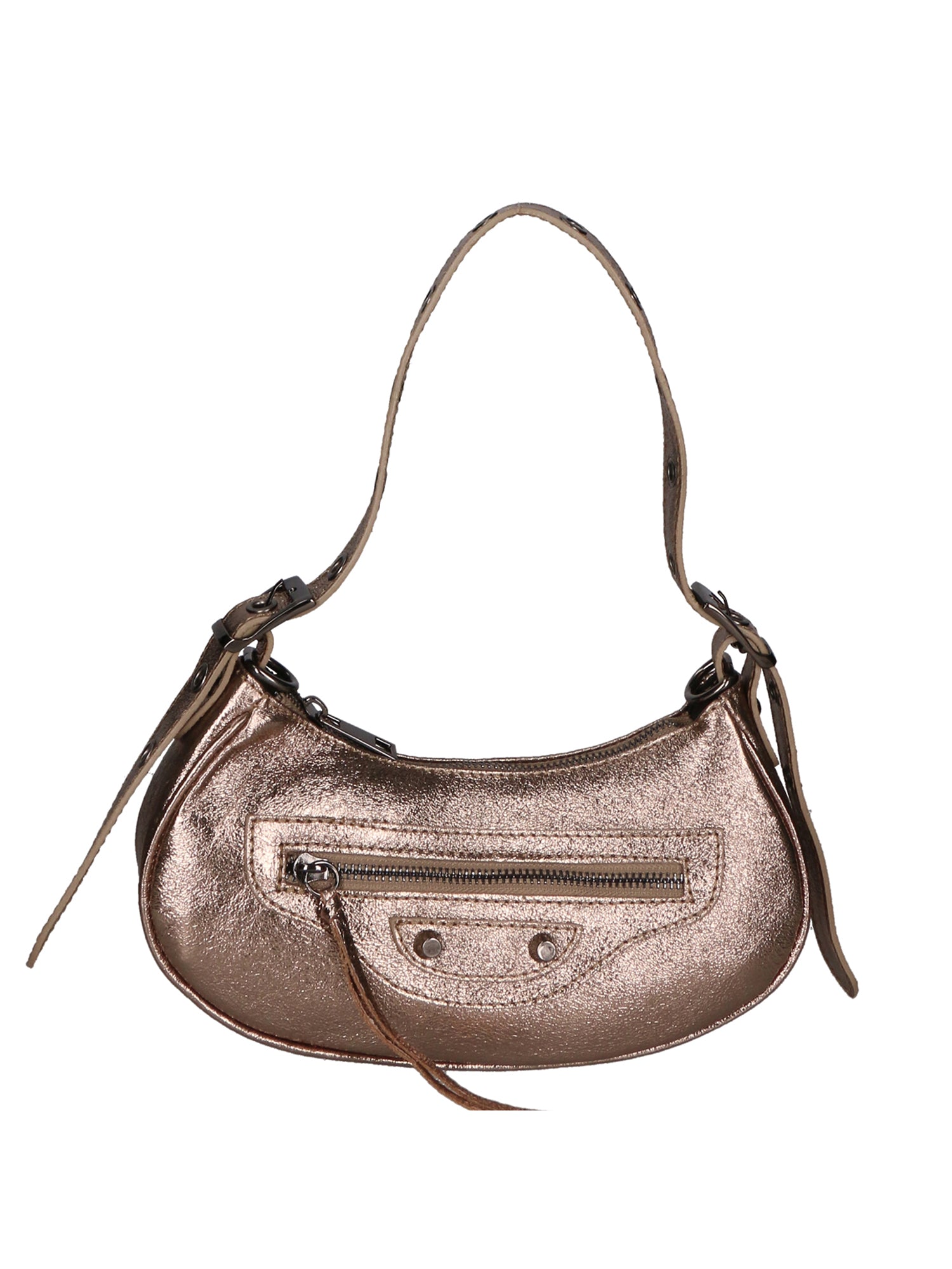 Gloria Borsa a mano da donna Vera pelle 05708L-L005 BRONZO Gave Lux
