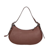 Loredana Borsa a spalla da donna Vera pelle 06548-CIOCCOLATO Gave Lux