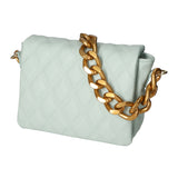Adriana Borsa a mano da donna Vera pelle 04539-S102 CIELO Gave Lux