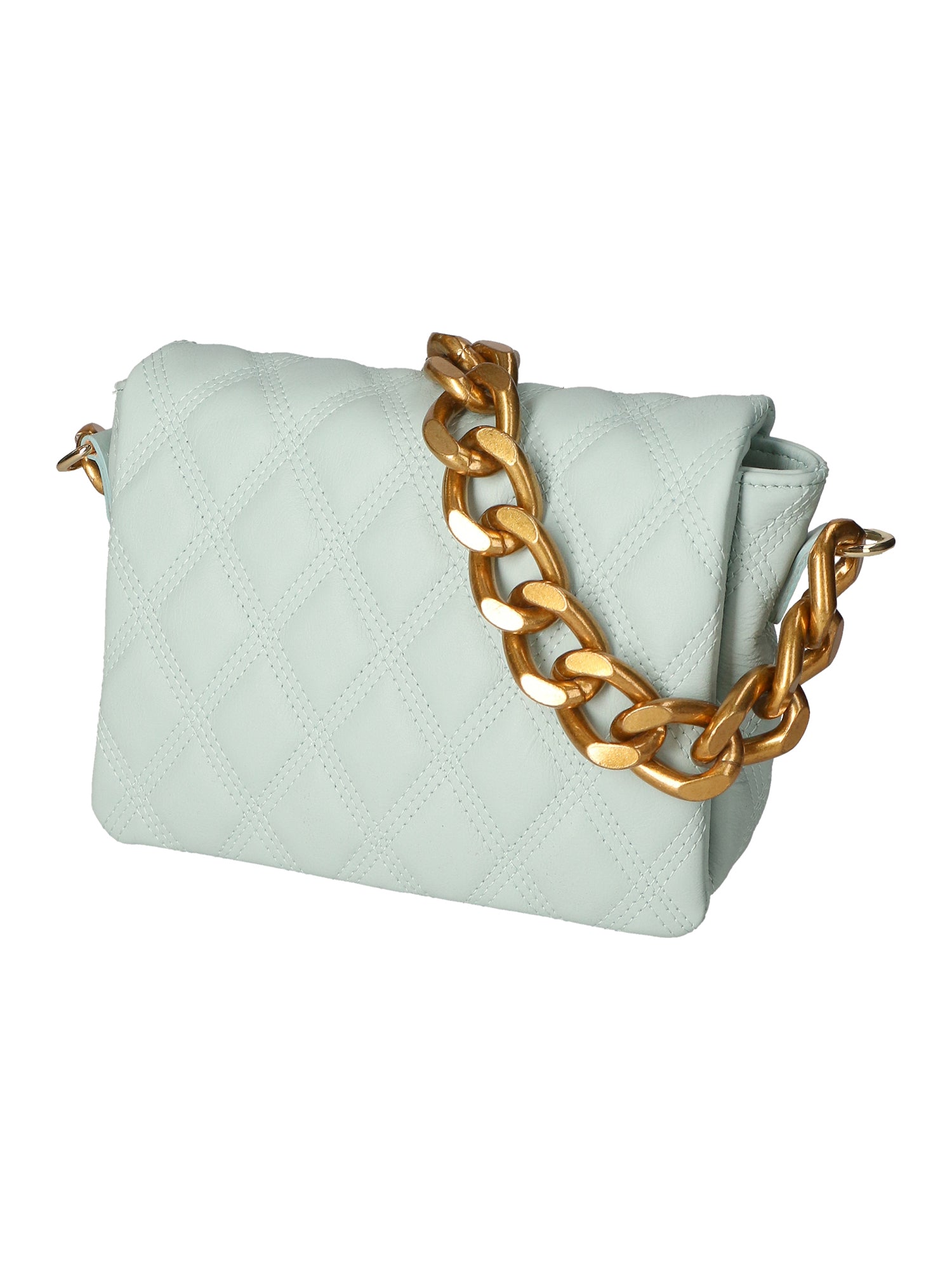 Adriana Borsa a mano da donna Vera pelle 04539-S102 CIELO Gave Lux