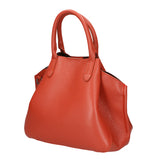 Vincenza Borsa a mano da donna Vera pelle 06898-D61 MATTONE(HP) Gave Lux