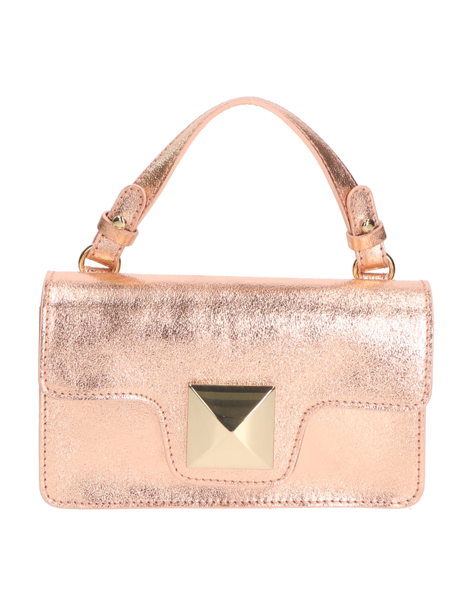 Hellen Borsa a mano da donna Vera pelle 06010-L012 ROSA Gave Lux