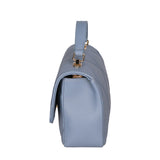 Vita Borsa a spalla da donna Vera pelle 06879-S41 CELESTE SCURO Gave Lux