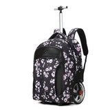 Zaino unisex Celestria Casual SLX8021-6-BLACK FLOWER Aoking