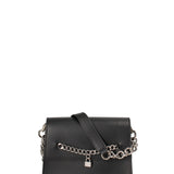 Borsa a tracolla da donna Vera pelle ruga JR-W-1155RU-BLACK-SILVER John Richmond
