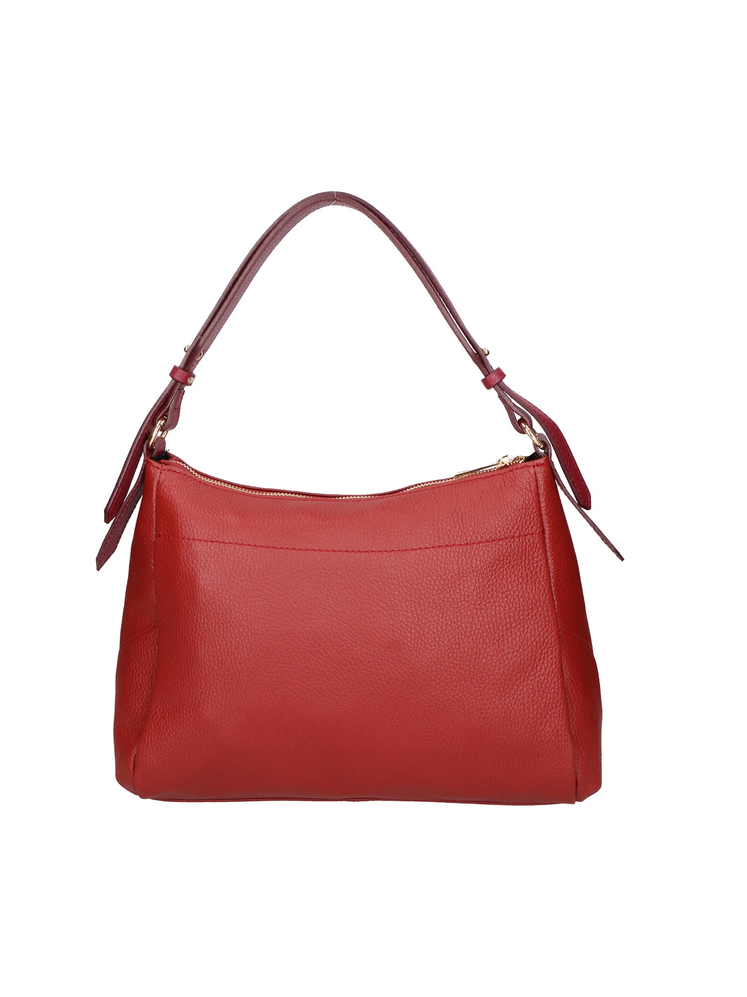 Vladimira Borsa a spalla da donna Vera pelle 06675-D10 RUBINO + D34 BORD Gave Lux