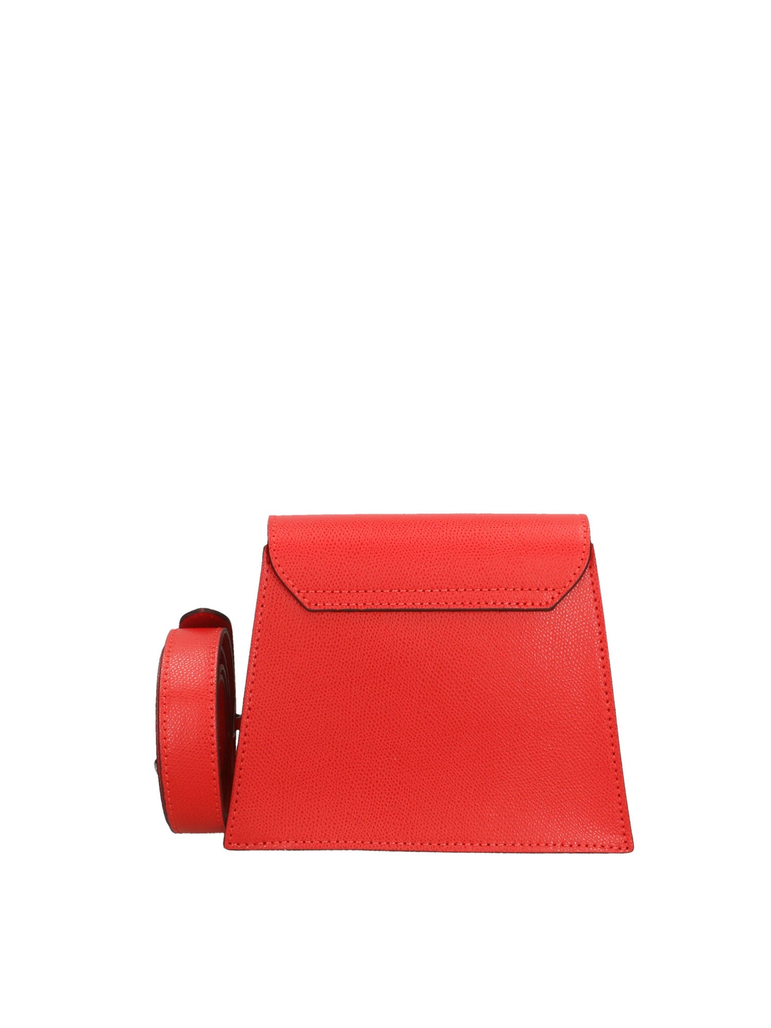 Eolara Borsa a spalla da donna Vera pelle 193842-ROSSO Gave Lux