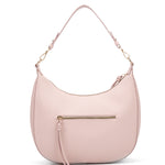 Borsa a spalla da donna 100% pelle vegana PU 715-1PT-ROSE Diana&co