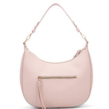 Borsa a spalla da donna 100% pelle vegana PU 715-1PT-ROSE Diana&co