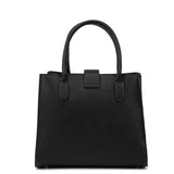 Borsa a mano da donna 100% pelle vegana PU 712-2PT-BLACK Diana&co
