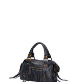 Erisia Borsa a spalla da donna Vera pelle 06091-013 BLU NAVY Gave Lux