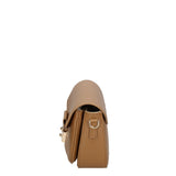 Borsa a tracolla da donna Vera pelle ROB8-SALTED CARAMEL Roberta Rossi