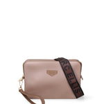 Borsa a tracolla da donna 100% Pvc FLAT-FLOWE-BRONZE - LIGHT GOLD Marc Ellis