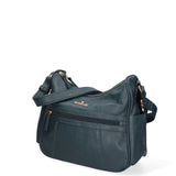 Borsa a tracolla da donna Ecopelle BC1383-BLUE B Cavalli