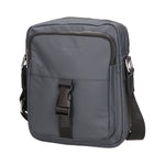 Borsa a tracolla uomo 100% PU Leather PCL3018-GREY Northampton Polo Club