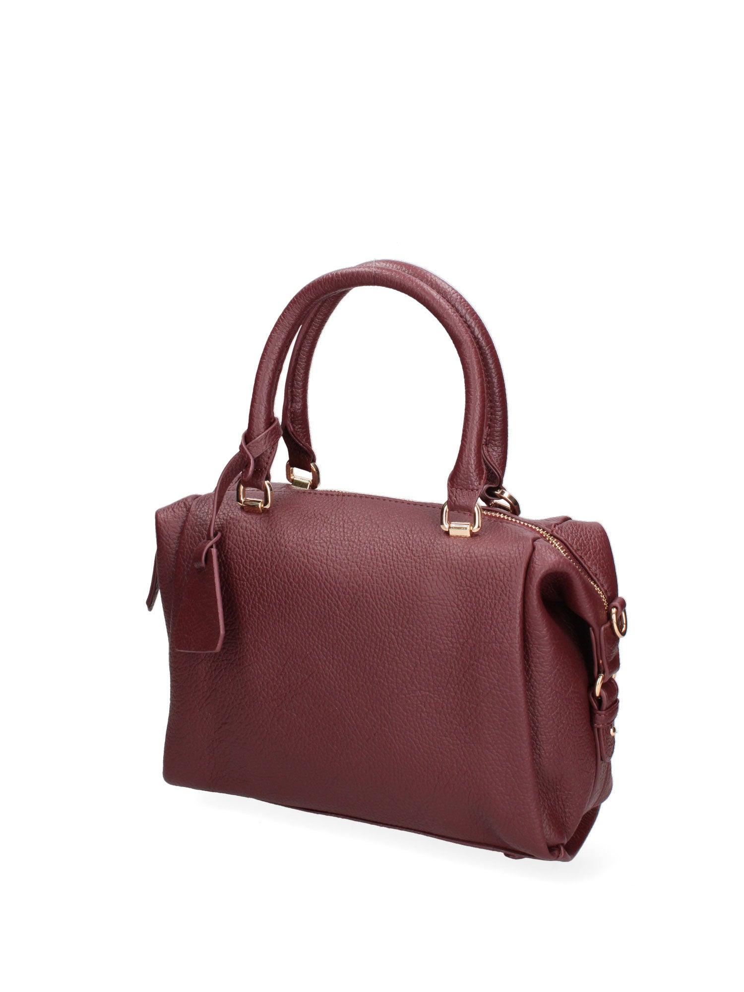 Borsa a mano da donna Ecopelle e Zip 631-1-BORDEAUX Diana&co