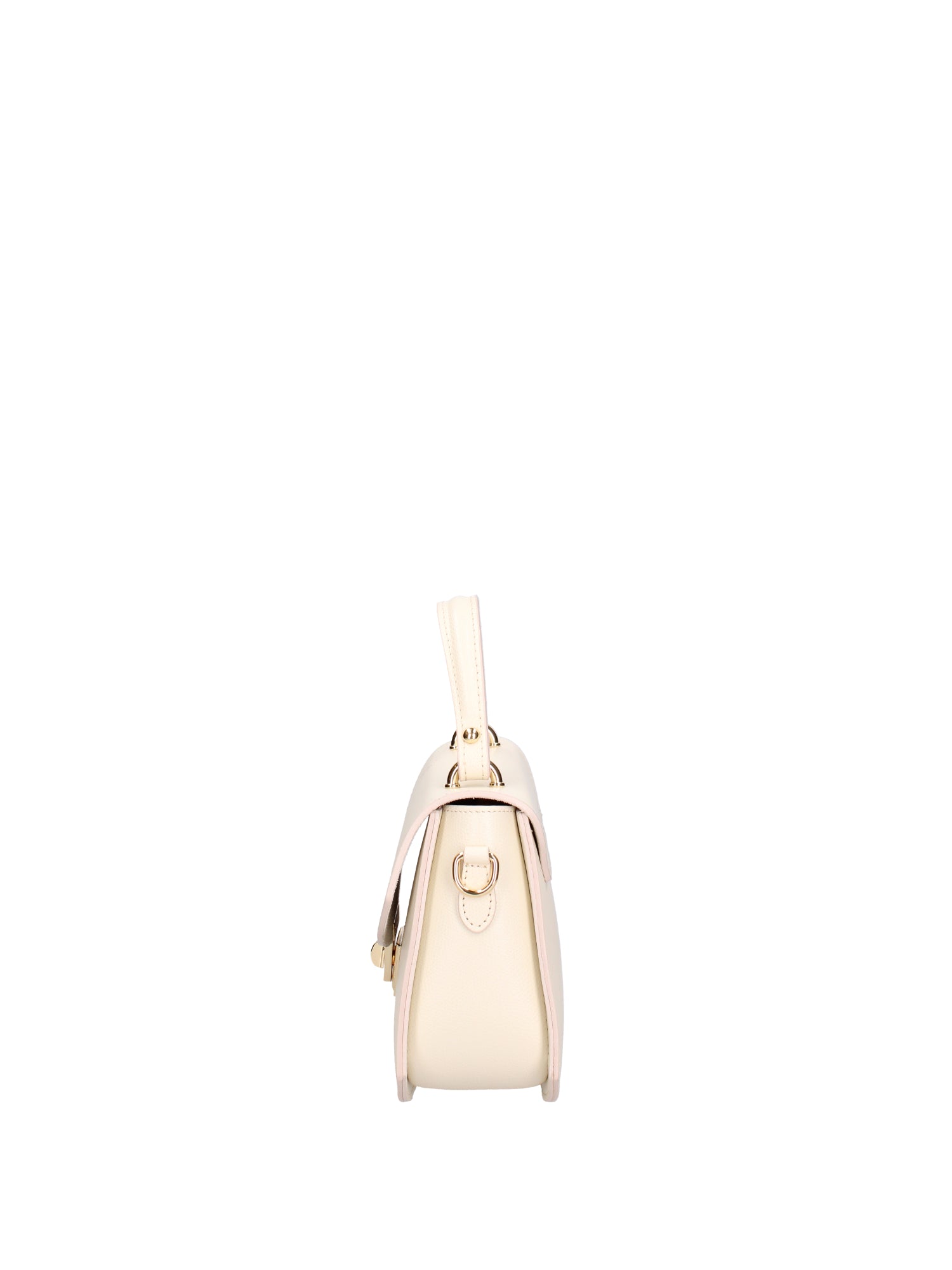 Borsa a mano da donna 100% vera pelle 07202-P 602 BEIGE Roberta Rossi