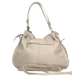 Ereba Borsa a mano da donna Made in Italy 100% pelle 3305-S86 GRIGIO Gave Lux