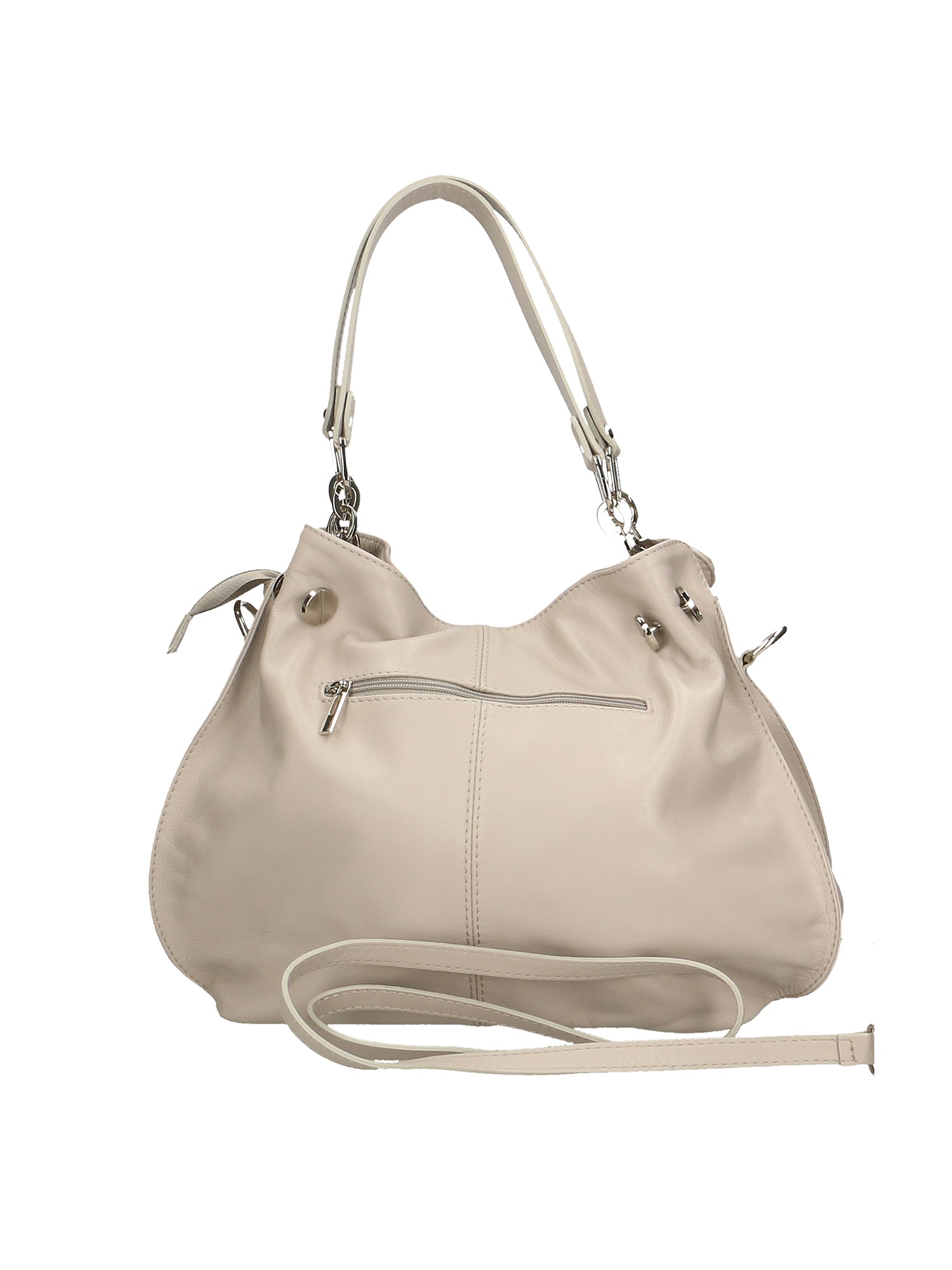 Ereba Borsa a mano da donna Made in Italy 100% pelle 3305-S86 GRIGIO Gave Lux
