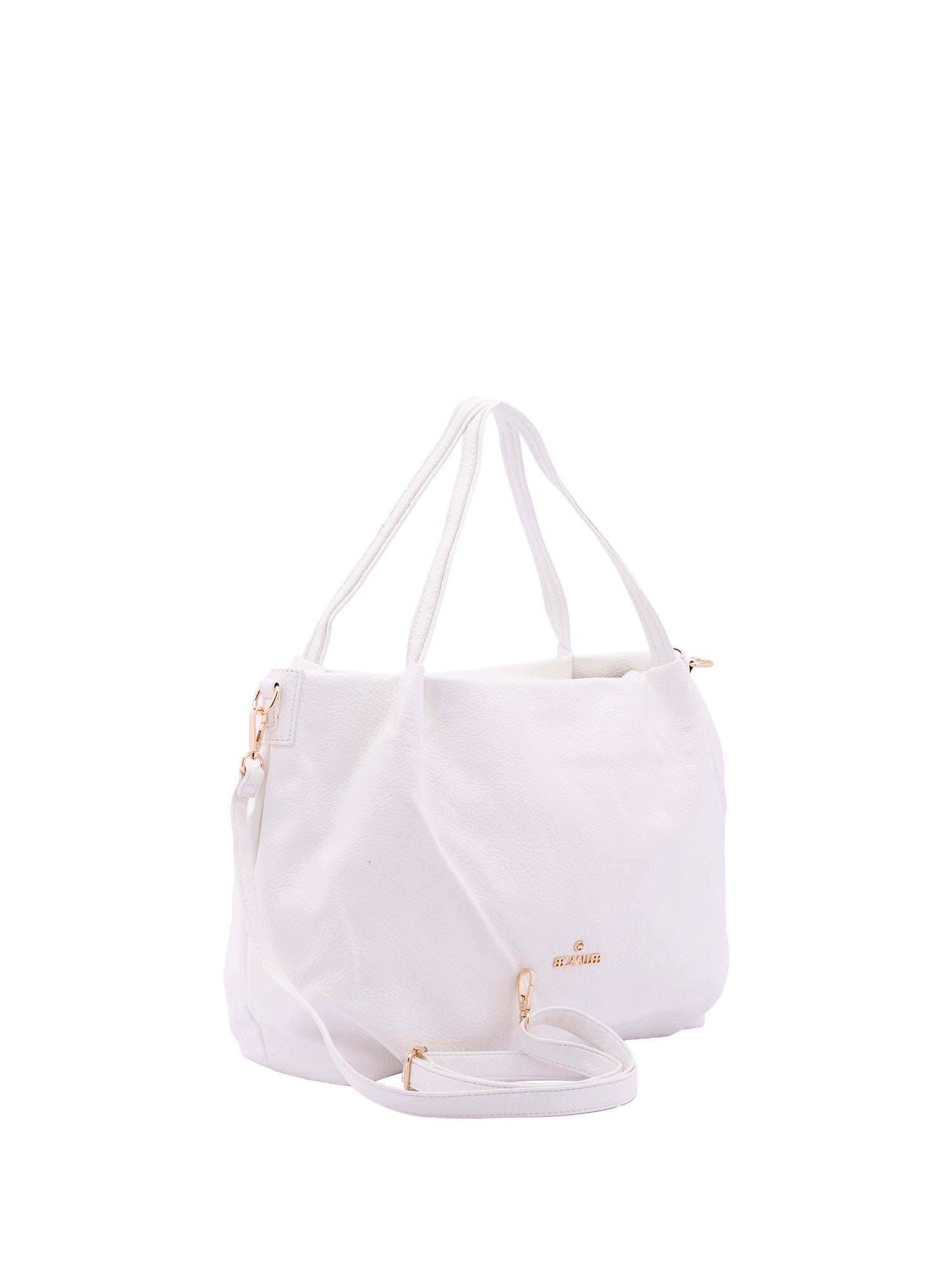 Borsa a spalla da donna Ecopelle BC1406-WHITE B Cavalli
