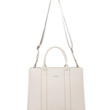 Borsa a mano da donna 100% pelle vegana PU 715-3PT-BEIGE Diana&co