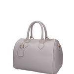 Aralia Borsa a bauletto da donna 100% pelle 5176-D16 GRIGIO GREY Gave Lux