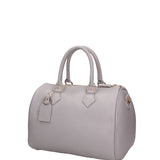 Aralia Borsa a bauletto da donna 100% pelle 5176-D16 GRIGIO GREY Gave Lux