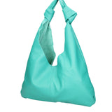 Borsa a spalla da donna 100% vera pelle 07156-D30 SMERALDO Viola Castellani