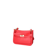 Katie Borsa a tracolla da donna 100% vera pelle 07145-D58 ROSSO FUOCO Viola Castellani