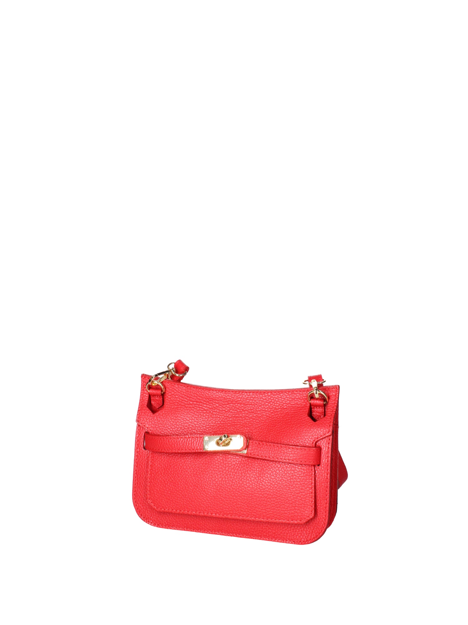 Katie Borsa a tracolla da donna 100% vera pelle 07145-D58 ROSSO FUOCO Viola Castellani