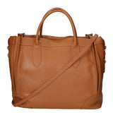 Doralice Borsa a mano da donna Vera pelle 80029-D17 CUOIO SCURO DARK COGNAC Gave Lux