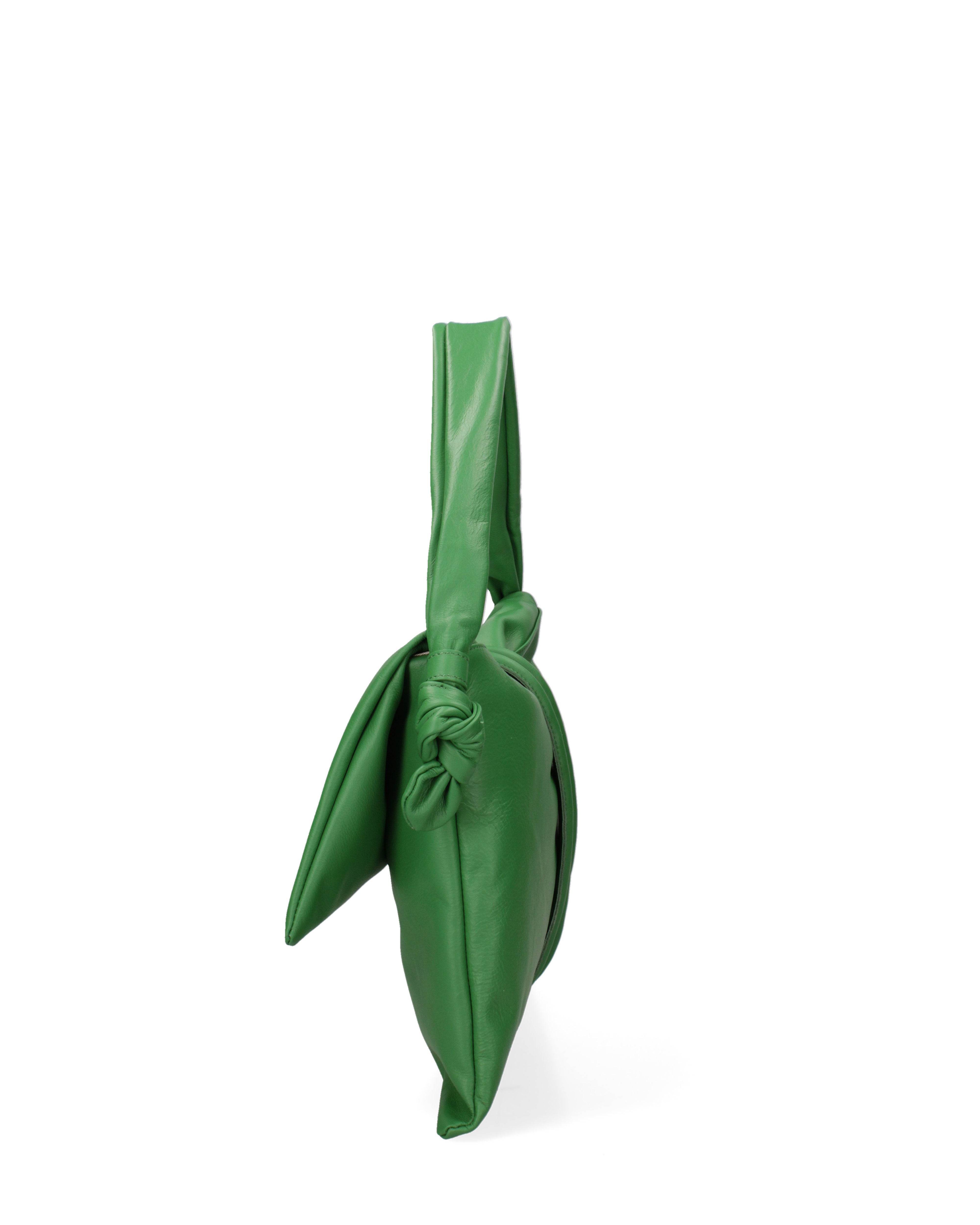 Borsa a spalla da donna Vera pelle 07172-S47 VERDE MELA Viola Castellani