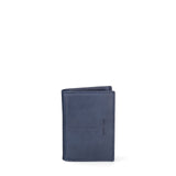 Portafoglio uomo in vera pelle Sfoderato HM1012-292-BLU Harvey Miller Polo Club
