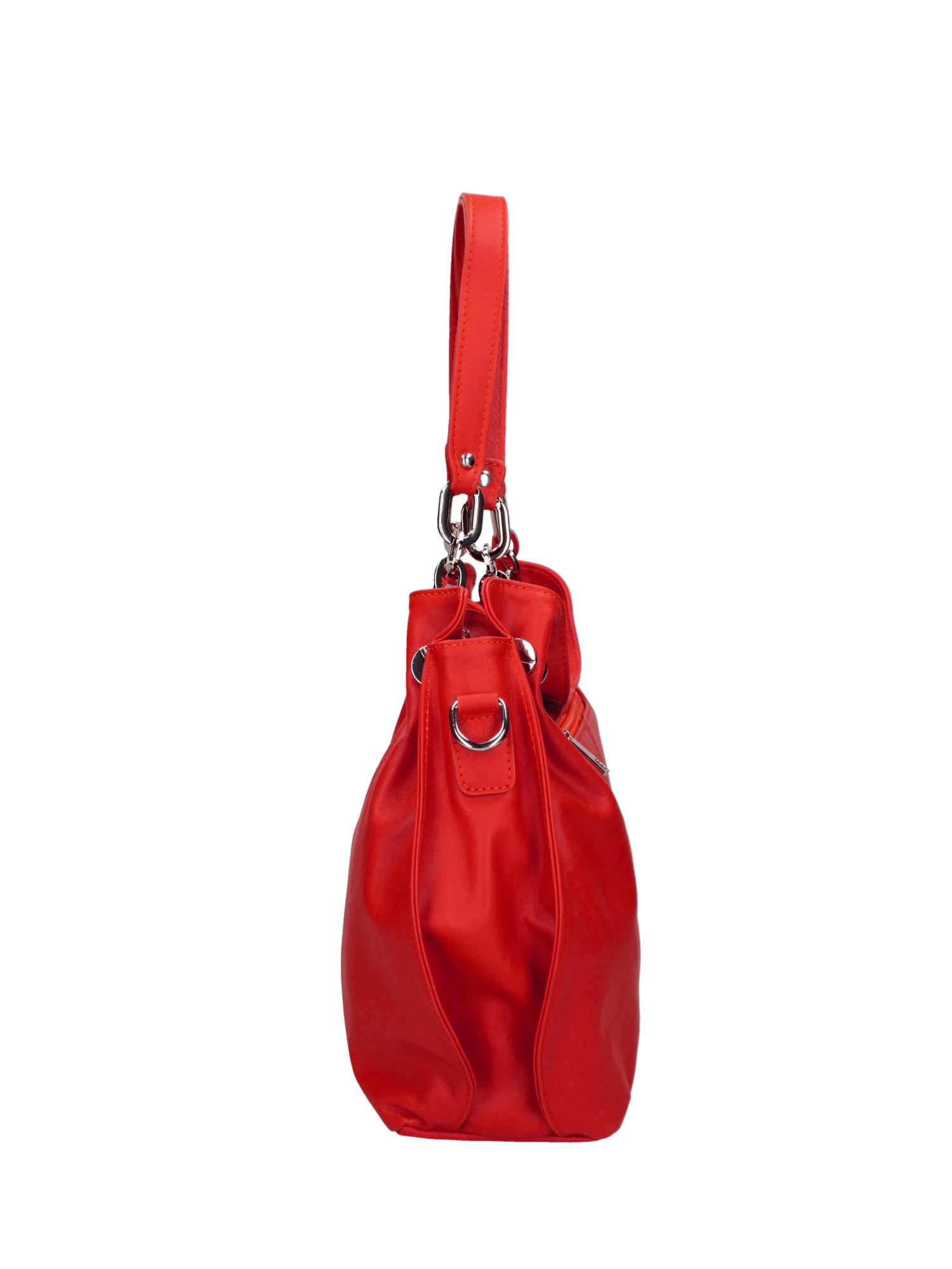 Ereba Borsa a mano da donna Made in Italy 100% pelle 3305-S58 ROSSO FUOCO Gave Lux