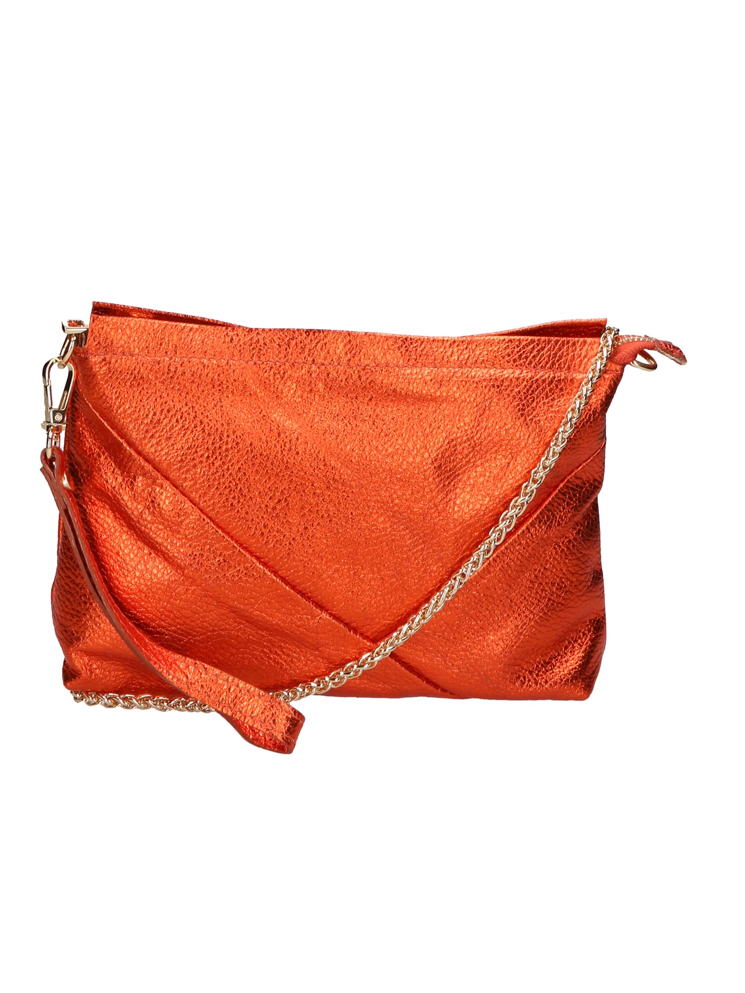Giorgia Pochette da donna Vera pelle 05927-DL35 ARANCIO Gave Lux
