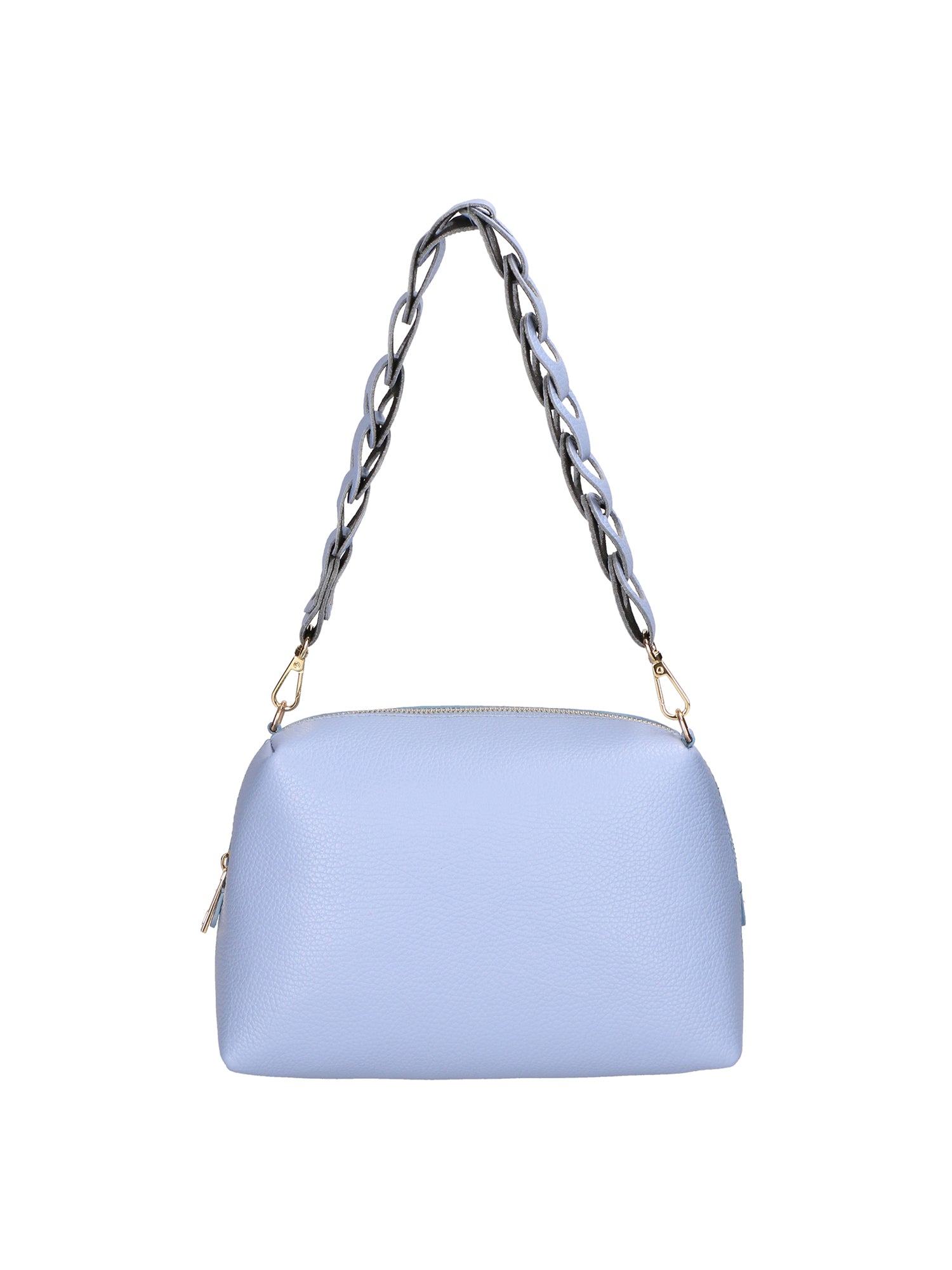 Livia Borsa a spalla da donna Vera pelle 06443-AZZURRO Gave Lux