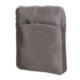 Borsa a tracolla uomo Pelle vegana + Tessuto PCL3153-GREY Northampton Polo Club