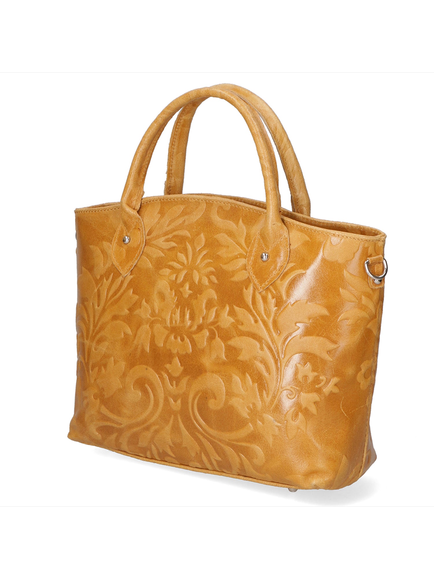 Enza Borsa a mano da donna Vera pelle 8007023FBG-005 CUOIO CHIARO Gave Lux
