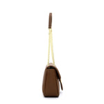 Siviglia Borsa a tracolla da donna Ecopelle VB-206-MARRONE 19V69 Italia
