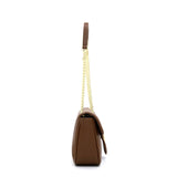 Siviglia Borsa a tracolla da donna Ecopelle VB-206-MARRONE 19V69 Italia