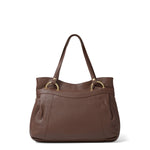 Evanthe Lux Borsa a spalla da donna 100% pelle B16982-MARRONE Braccialini