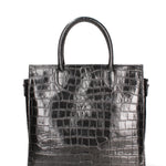 Borsa a mano da donna Vera pelle effetto cocco JR-W-1024-BLACK John Richmond