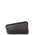 Borsa a tracolla da donna Vera pelle 07223-NERO Roberta Rossi
